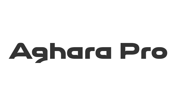 Aghara Pro font thumb